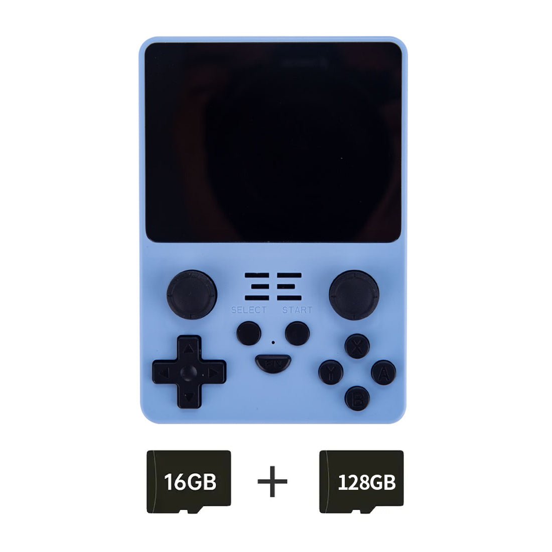 Open Source Retro Handheld Game Console Powkiddy RGB20S 3.5 Inch IPS 640x480 RK3326 ArkOS Linux Dual TF 256GB Portable Classic Emulator Gaming Device