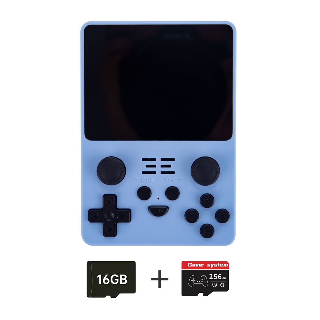 Open Source Retro Handheld Game Console Powkiddy RGB20S 3.5 Inch IPS 640x480 RK3326 ArkOS Linux Dual TF 256GB Portable Classic Emulator Gaming Device