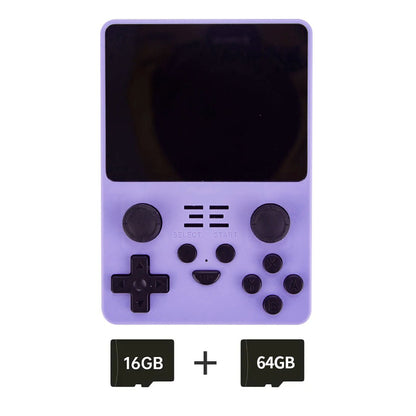 Open Source Retro Handheld Game Console Powkiddy RGB20S 3.5 Inch IPS 640x480 RK3326 ArkOS Linux Dual TF 256GB Portable Classic Emulator Gaming Device