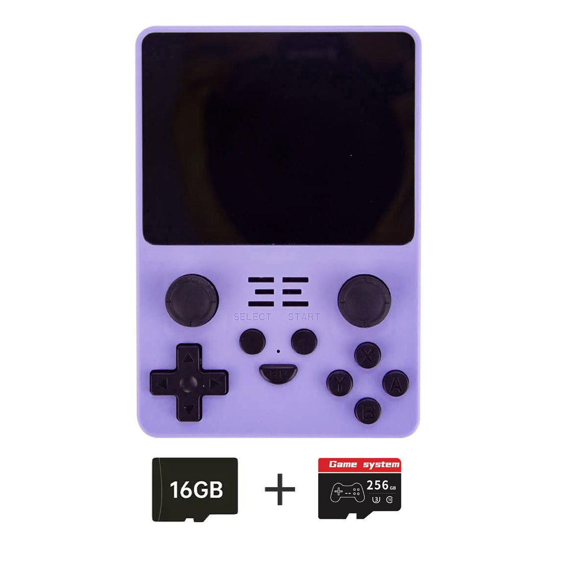 Open Source Retro Handheld Game Console Powkiddy RGB20S 3.5 Inch IPS 640x480 RK3326 ArkOS Linux Dual TF 256GB Portable Classic Emulator Gaming Device