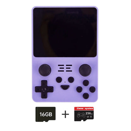Open Source Retro Handheld Game Console Powkiddy RGB20S 3.5 Inch IPS 640x480 RK3326 ArkOS Linux Dual TF 256GB Portable Classic Emulator Gaming Device