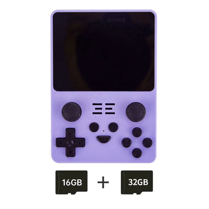 Open Source Retro Handheld Game Console Powkiddy RGB20S 3.5 Inch IPS 640x480 RK3326 ArkOS Linux Dual TF 256GB Portable Classic Emulator Gaming Device
