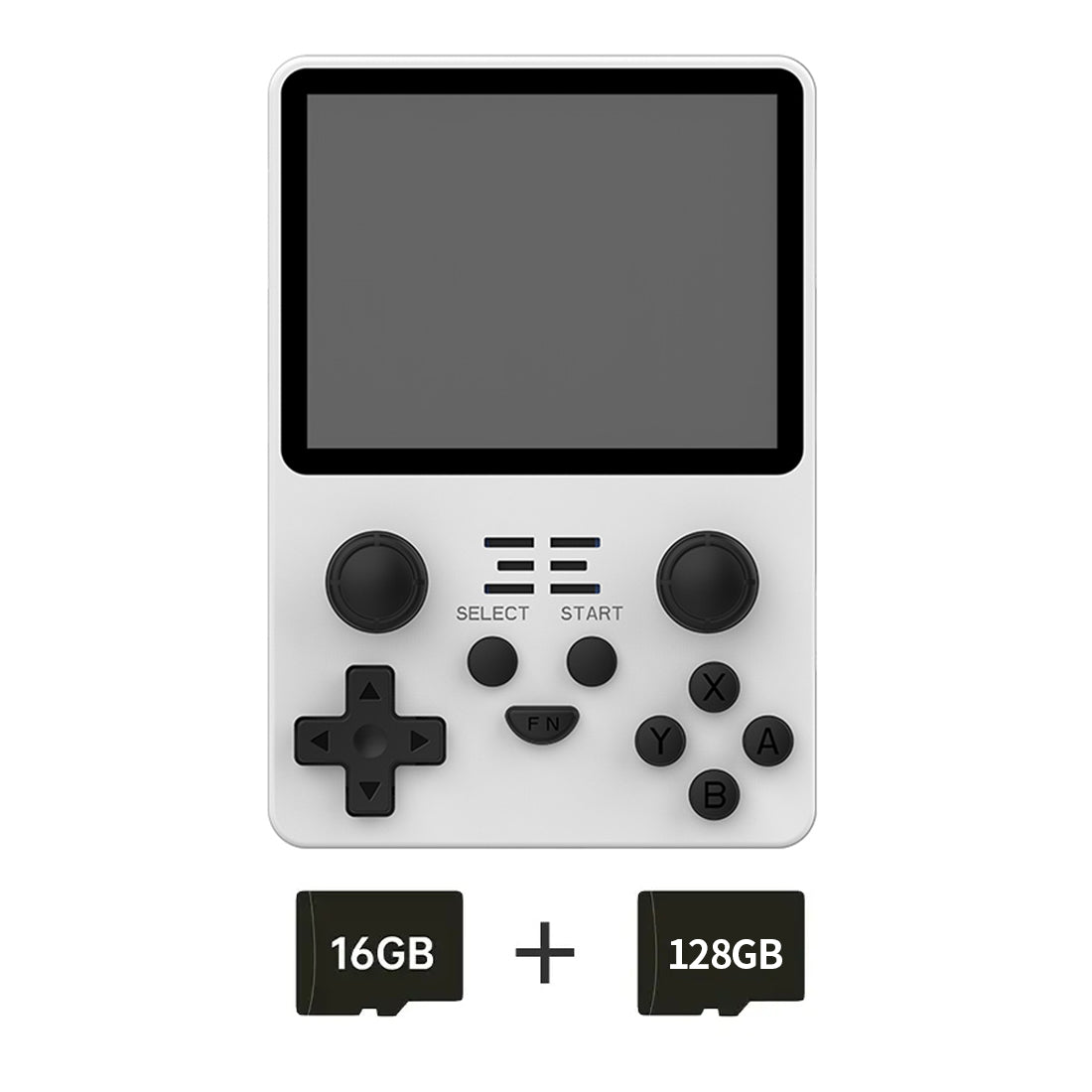 Open Source Retro Handheld Game Console Powkiddy RGB20S 3.5 Inch IPS 640x480 RK3326 ArkOS Linux Dual TF 256GB Portable Classic Emulator Gaming Device