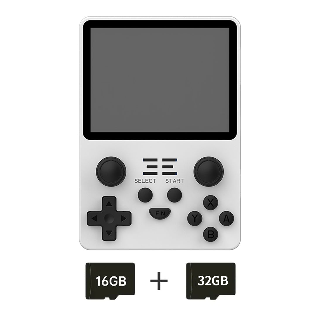 Open Source Retro Handheld Game Console Powkiddy RGB20S 3.5 Inch IPS 640x480 RK3326 ArkOS Linux Dual TF 256GB Portable Classic Emulator Gaming Device