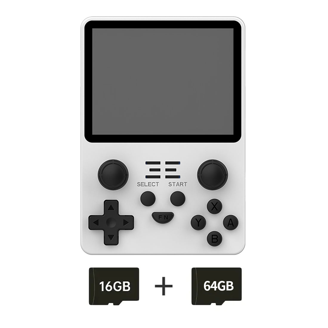 Open Source Retro Handheld Game Console Powkiddy RGB20S 3.5 Inch IPS 640x480 RK3326 ArkOS Linux Dual TF 256GB Portable Classic Emulator Gaming Device
