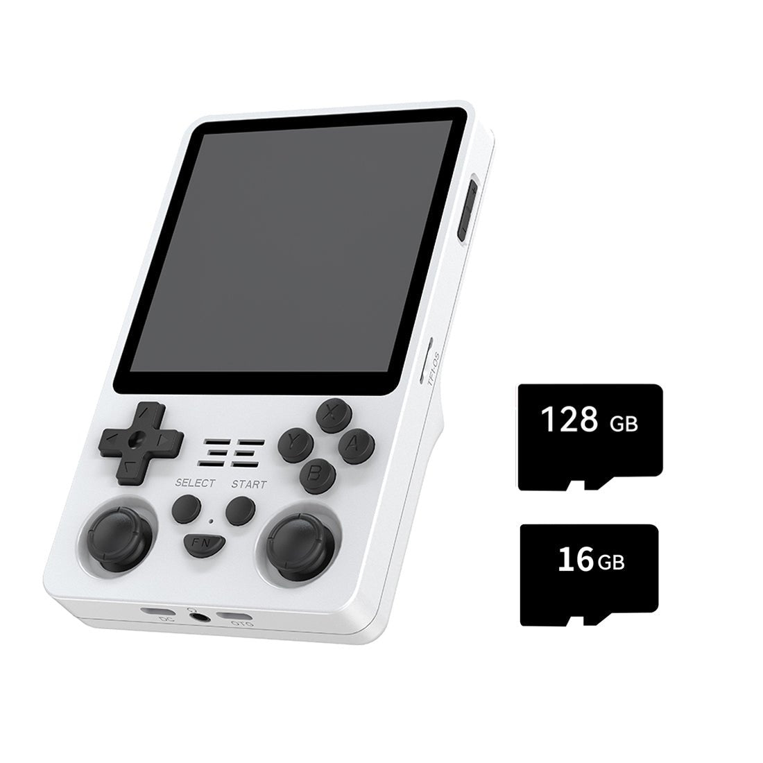 Vertical Retro Handheld Game Console Powkiddy RGB20SX 4 Inch IPS 720x720 Square Screen 5000mAh 10-Hour Battery Wi-Fi Bluetooth HDMI Dual TF 256GB Emulator