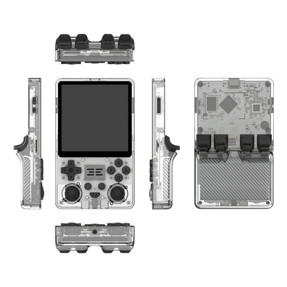 Vertical Retro Handheld Game Console Powkiddy RGB20SX 4 Inch IPS 720x720 Square Screen 5000mAh 10-Hour Battery Wi-Fi Bluetooth HDMI Dual TF 256GB Emulator