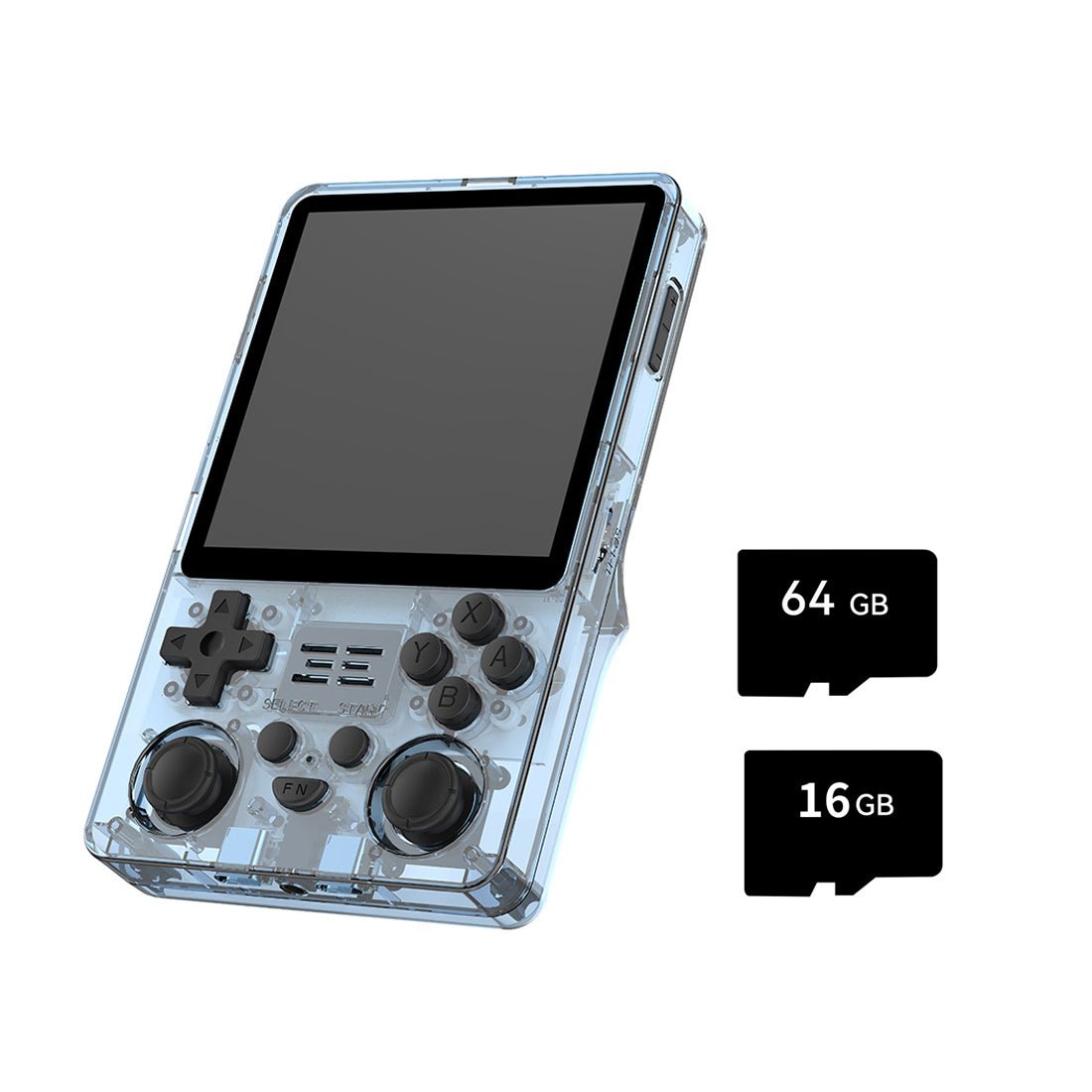 Vertical Retro Handheld Game Console Powkiddy RGB20SX 4 Inch IPS 720x720 Square Screen 5000mAh 10-Hour Battery Wi-Fi Bluetooth HDMI Dual TF 256GB Emulator