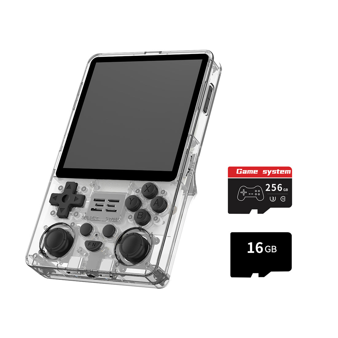 Vertical Retro Handheld Game Console Powkiddy RGB20SX 4 Inch IPS 720x720 Square Screen 5000mAh 10-Hour Battery Wi-Fi Bluetooth HDMI Dual TF 256GB Emulator