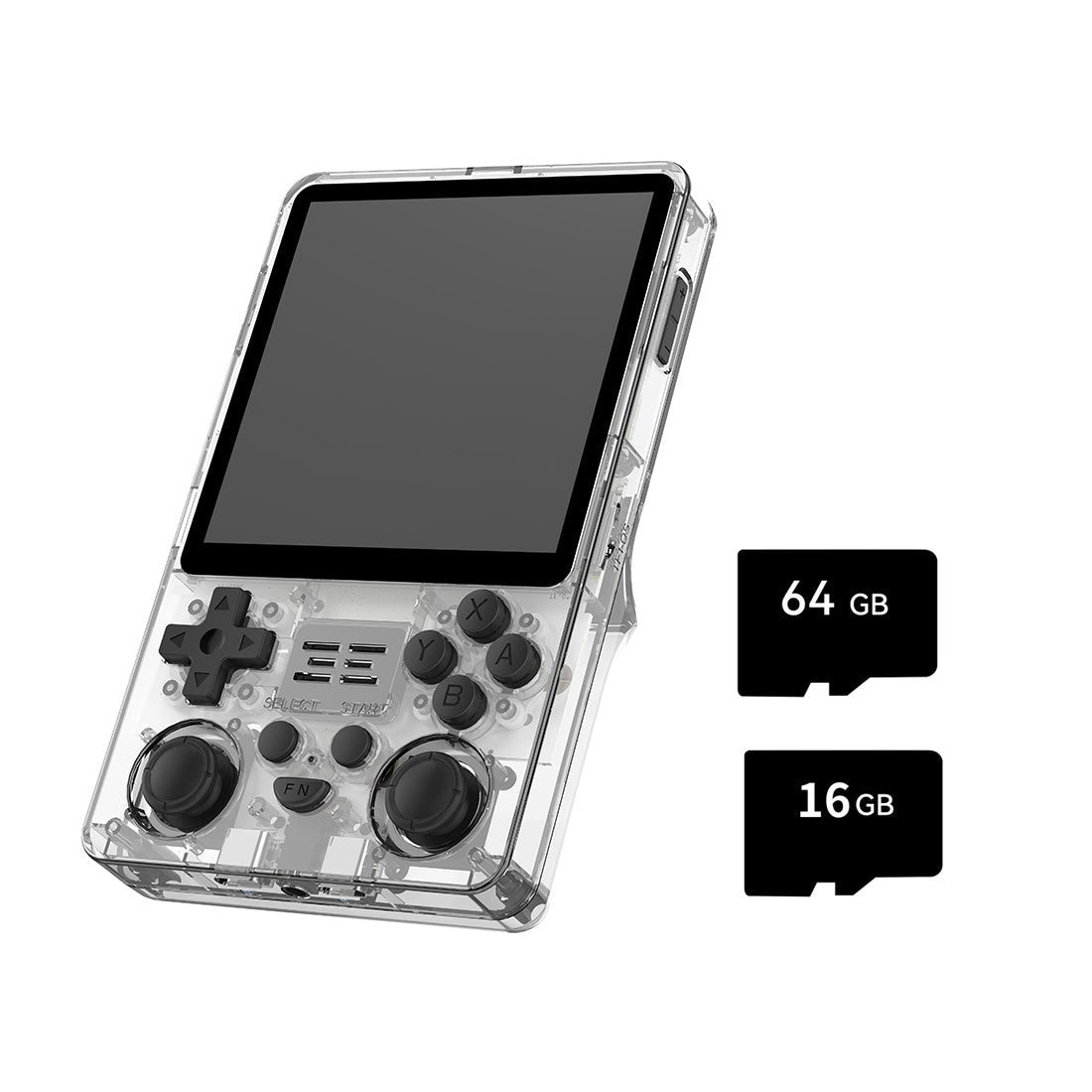 Vertical Retro Handheld Game Console Powkiddy RGB20SX 4 Inch IPS 720x720 Square Screen 5000mAh 10-Hour Battery Wi-Fi Bluetooth HDMI Dual TF 256GB Emulator