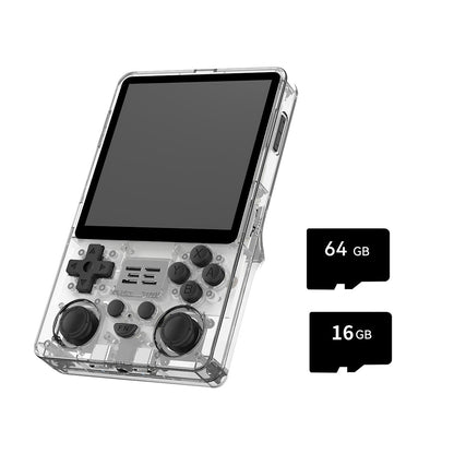 Vertical Retro Handheld Game Console Powkiddy RGB20SX 4 Inch IPS 720x720 Square Screen 5000mAh 10-Hour Battery Wi-Fi Bluetooth HDMI Dual TF 256GB Emulator