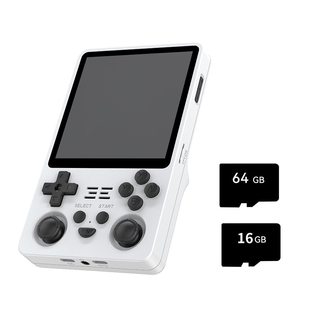 Vertical Retro Handheld Game Console Powkiddy RGB20SX 4 Inch IPS 720x720 Square Screen 5000mAh 10-Hour Battery Wi-Fi Bluetooth HDMI Dual TF 256GB Emulator