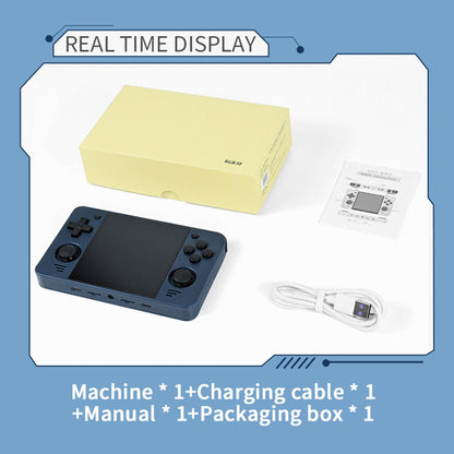 Square Screen Retro Handheld Game Console Powkiddy RGB30 4 Inch IPS 720x720 RK3566 Wi-Fi Bluetooth HDMI JELOS 8-Hour Battery Dual TF 256GB Portable Emulator