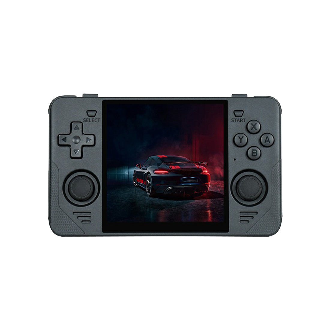 Square Screen Retro Handheld Game Console Powkiddy RGB30 4 Inch IPS 720x720 RK3566 Wi-Fi Bluetooth HDMI JELOS 8-Hour Battery Dual TF 256GB Portable Emulator