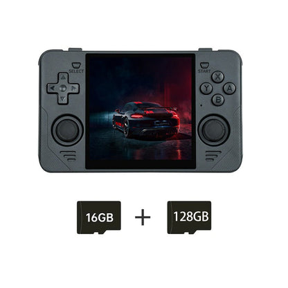 Square Screen Retro Handheld Game Console Powkiddy RGB30 4 Inch IPS 720x720 RK3566 Wi-Fi Bluetooth HDMI JELOS 8-Hour Battery Dual TF 256GB Portable Emulator