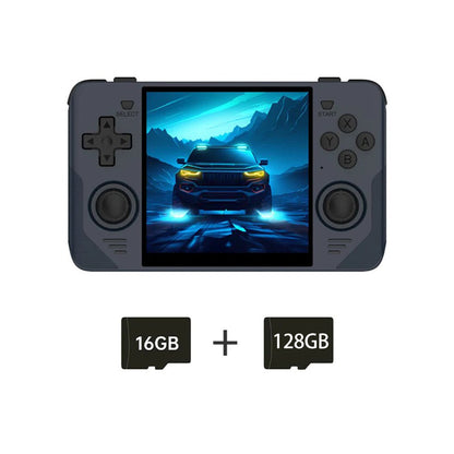 Square Screen Retro Handheld Game Console Powkiddy RGB30 4 Inch IPS 720x720 RK3566 Wi-Fi Bluetooth HDMI JELOS 8-Hour Battery Dual TF 256GB Portable Emulator
