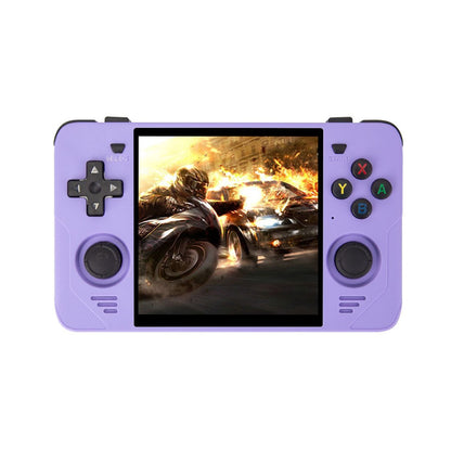Square Screen Retro Handheld Game Console Powkiddy RGB30 4 Inch IPS 720x720 RK3566 Wi-Fi Bluetooth HDMI JELOS 8-Hour Battery Dual TF 256GB Portable Emulator
