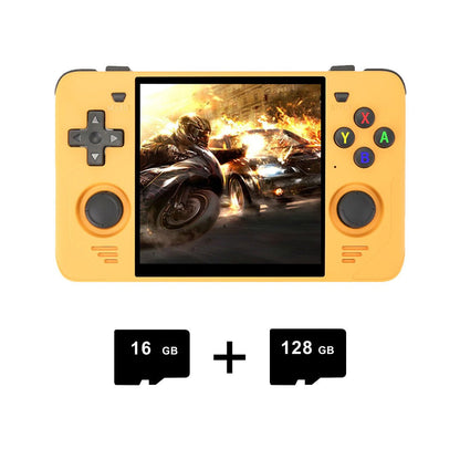 Square Screen Retro Handheld Game Console Powkiddy RGB30 4 Inch IPS 720x720 RK3566 Wi-Fi Bluetooth HDMI JELOS 8-Hour Battery Dual TF 256GB Portable Emulator
