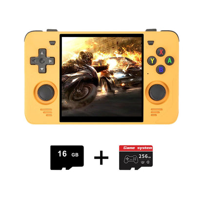 Square Screen Retro Handheld Game Console Powkiddy RGB30 4 Inch IPS 720x720 RK3566 Wi-Fi Bluetooth HDMI JELOS 8-Hour Battery Dual TF 256GB Portable Emulator
