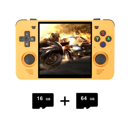 Square Screen Retro Handheld Game Console Powkiddy RGB30 4 Inch IPS 720x720 RK3566 Wi-Fi Bluetooth HDMI JELOS 8-Hour Battery Dual TF 256GB Portable Emulator