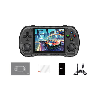 Powkiddy X35H Handheld Game Console – 3.5" IPS Horizontal Full Lamination RK3566 Bluetooth HDMI Linux 20+ Emulators 6-Hour Battery Retro Gaming System