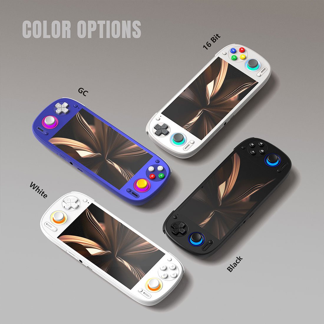 Retroid Pocket 5 Handheld Game Console – 5.5" AMOLED 1080p Snapdragon 865 8GB RAM 128GB 27W Fast Charge Android 13 Retro Emulator Wi-Fi 6