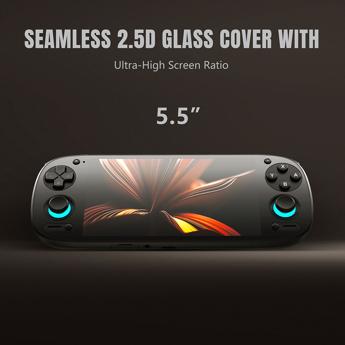 Retroid Pocket 5 Handheld Game Console – 5.5" AMOLED 1080p Snapdragon 865 8GB RAM 128GB 27W Fast Charge Android 13 Retro Emulator Wi-Fi 6