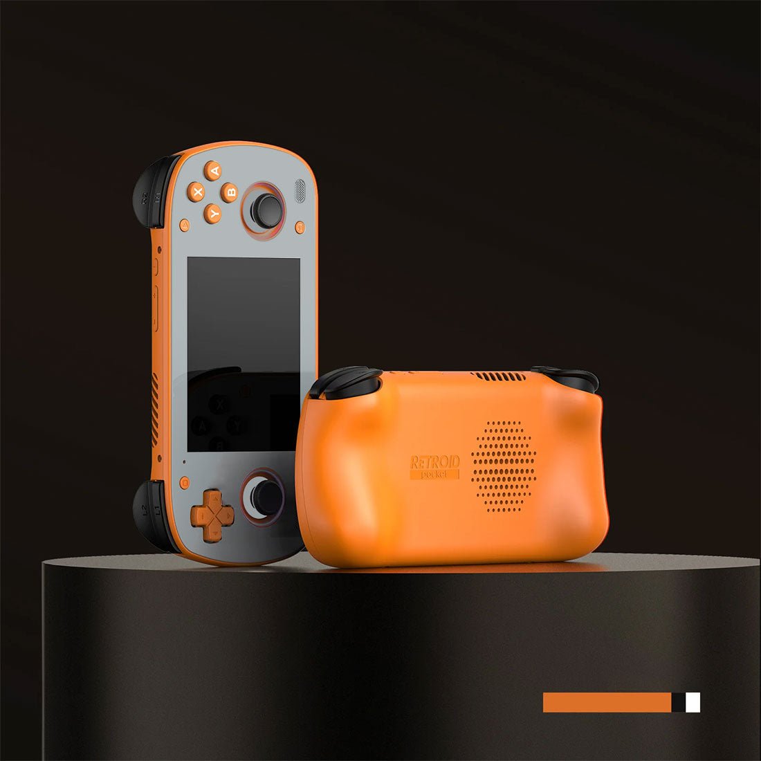 Retroid Pocket MINI Handheld Game Console – 3.7" AMOLED Snapdragon 865 6GB 128GB Android 13 Wi-Fi 6 – Compact Retro Emulation Gaming Handheld for Adults & Teens
