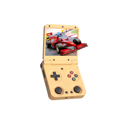 Miyoo Flip V2 Clamshell Retro Handheld Game Console 3.5-Inch IPS Dual Joystick HDMI Output Wi-Fi Bluetooth 30+ Emulators NES SNES GBA PS1 Portable Gaming Gift