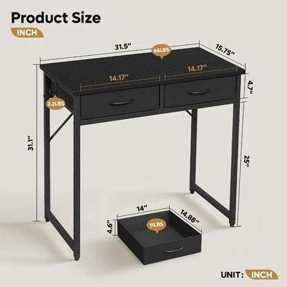 Makeup Vanity Desk, Bedroom Dressing Table for Dressing and Daily Routines detail image - detail view 15