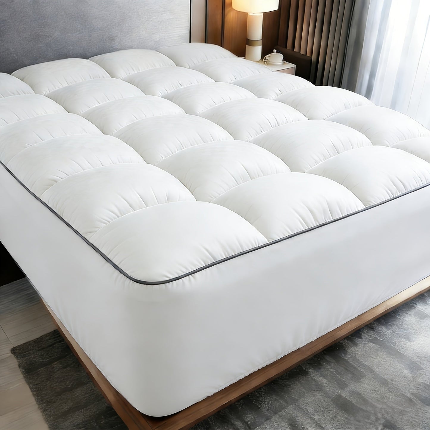 Mattress Covers and Protectors shown in the White, Twin option