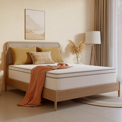 Mattress shown in the Full, 12 inch option