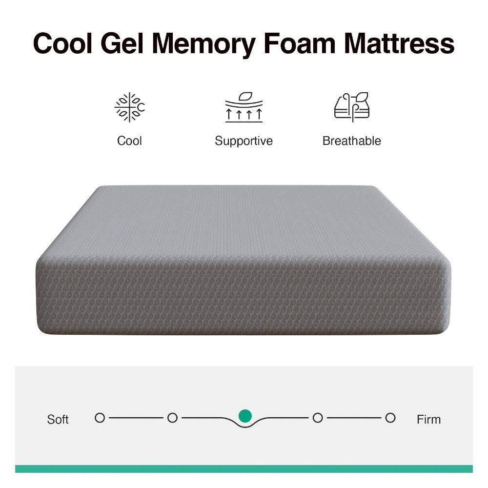 Mattress, Medium-Firm Bed Mattress for Bedroom Comfort and Support detail image - detail view 10