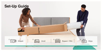 Mattress, Medium-Firm Bed Mattress for Bedroom Comfort and Support detail image - detail view 14