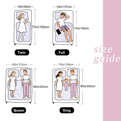 Mattress Pad with Washable Cover and Multiple Color Options for Bedroom detail image - detail view 6