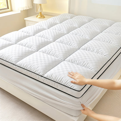 Mattress Protector shown in the White, Twin option