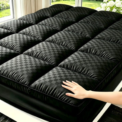 Mattress Topper shown in the Black, Queen(60"x 80") option