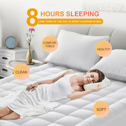 Mattress Topper, Cooling Mattress Topper for Bedroom Comfort and Support detail image - detail view 4