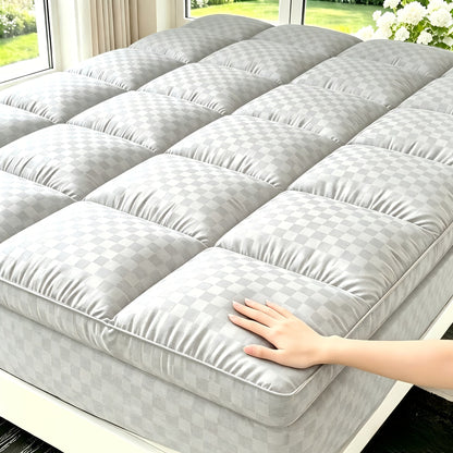Mattress Topper shown in the Light Grey, California King (72" x 84") option