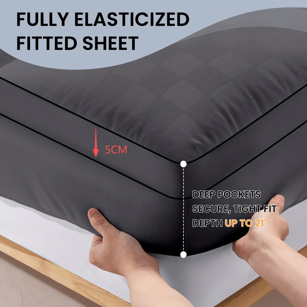 Mattress Topper, Portable Bed Topper for Bedroom Comfort and Support detail image - detail view 5