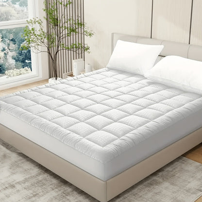 Mattress Topper shown in the White, California King(72"*84") option