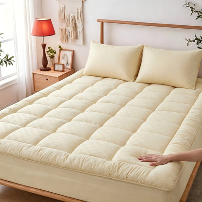 Mattress Topper shown in the Beige, California King (72" x 84") option