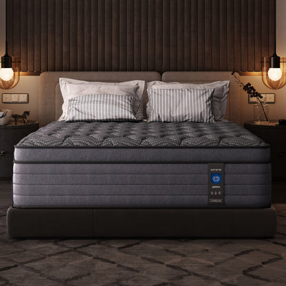 Mattresses, Memory Foam Hybrid Mattress with Ergonomic Pocket Springs - Breathable 3D shown in the main product view