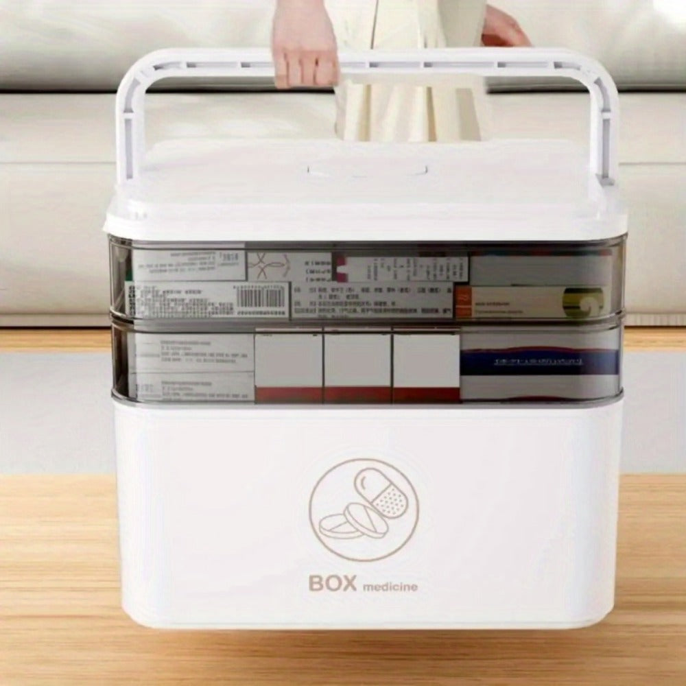 Medicine Storage Box with Large-Capacity Storage for Bedroom detail image - detail view 10
