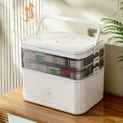 Medicine Storage Box with Large-Capacity Storage for Bedroom detail image - detail view 13