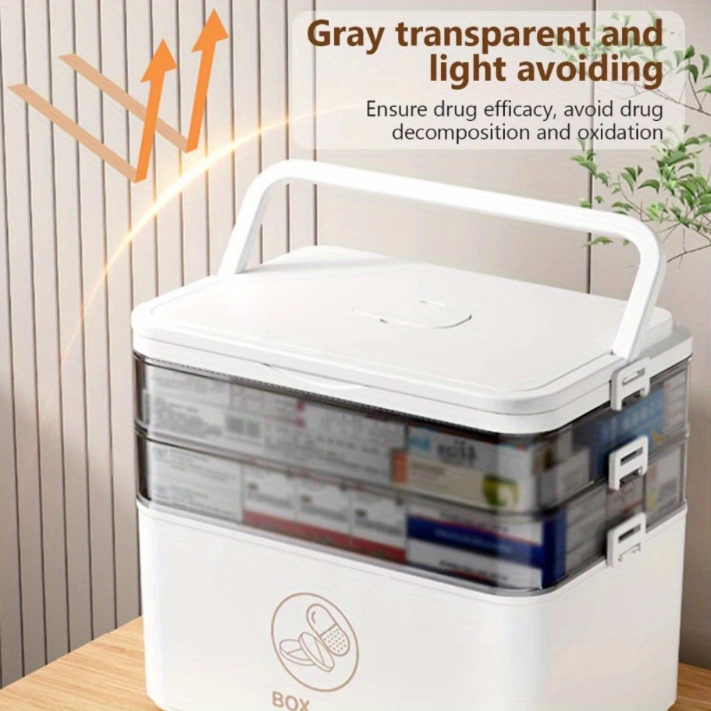 Medicine Storage Box with Large-Capacity Storage for Bedroom detail image - detail view 15