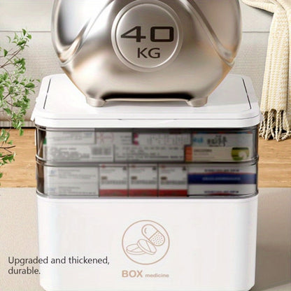 Medicine Storage Box with Large-Capacity Storage for Bedroom detail image - detail view 16