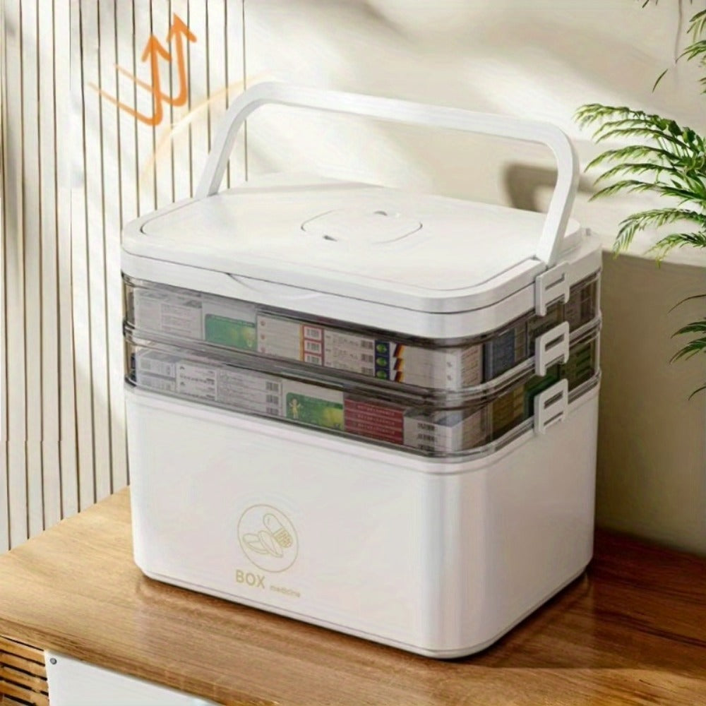 Medicine Storage Box with Large-Capacity Storage for Bedroom detail image - detail view 21