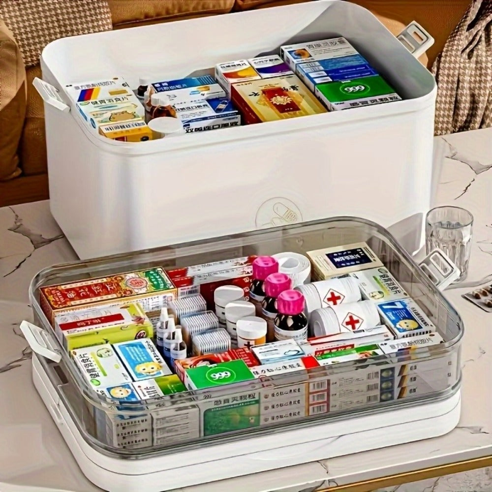 Medicine Storage Box with Large-Capacity Storage for Bedroom detail image - detail view 23