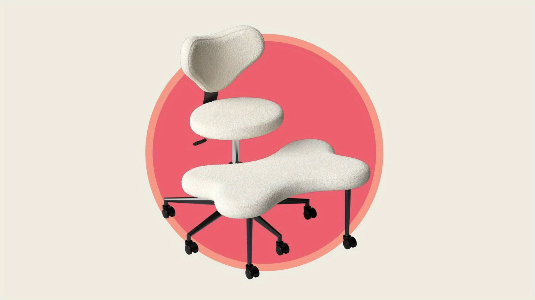 Meditation Chair with Cross-Legged Seat and Adjustable Height detail image - detail view 15